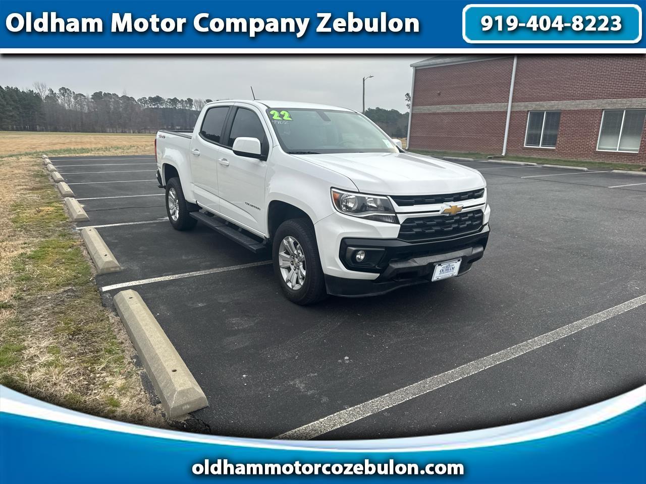 2022 Chevrolet Colorado LT Crew Cab Short Box 4WD