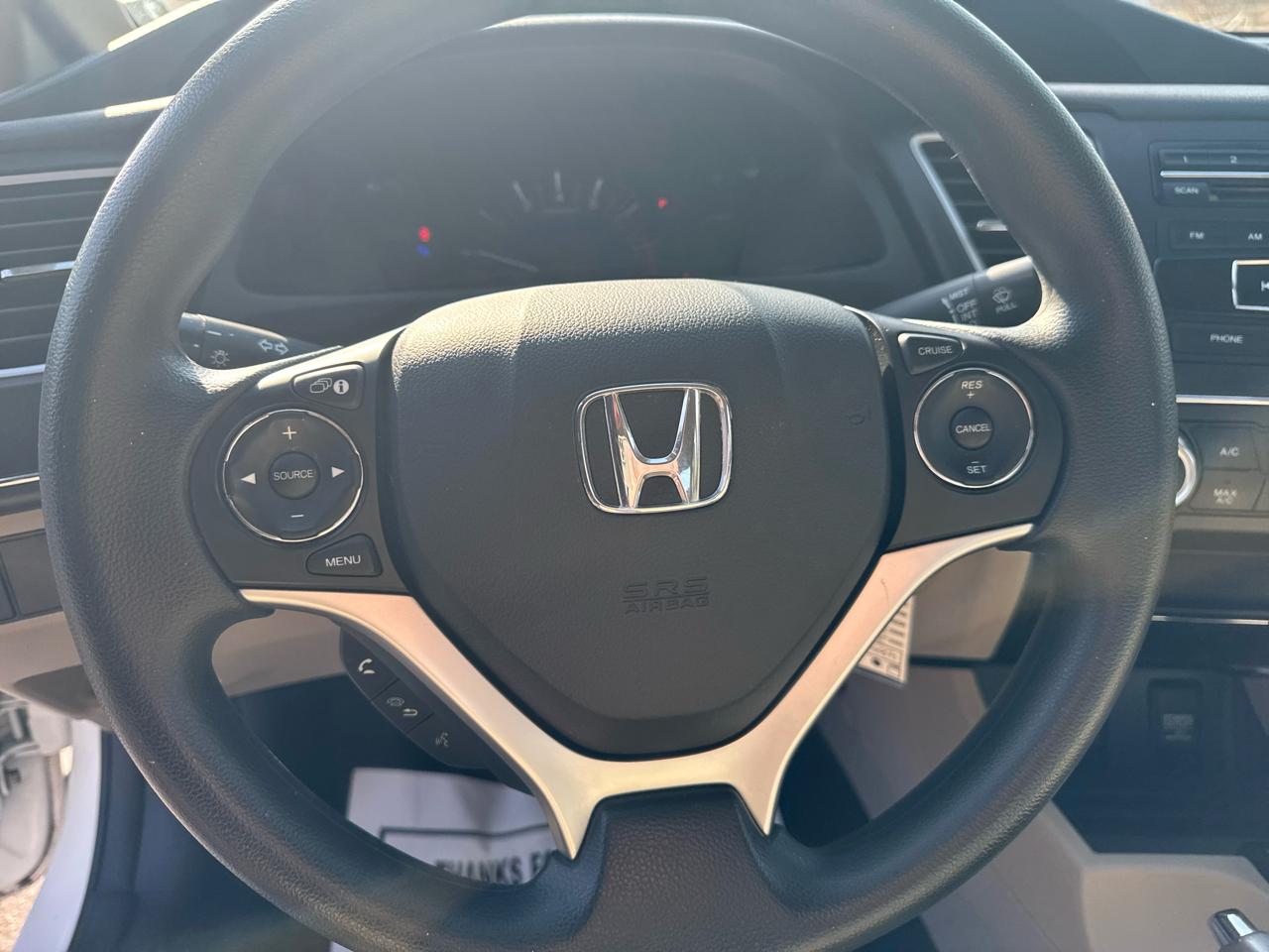 Honda Civic LX Sedan CVT 2015