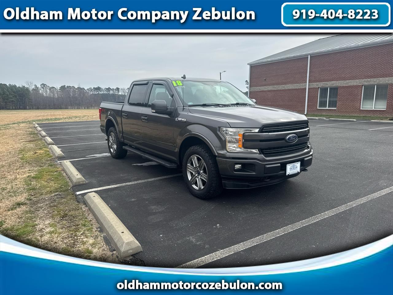2018 Ford F-150 Lariat SuperCrew 5.5-ft. Bed 4WD
