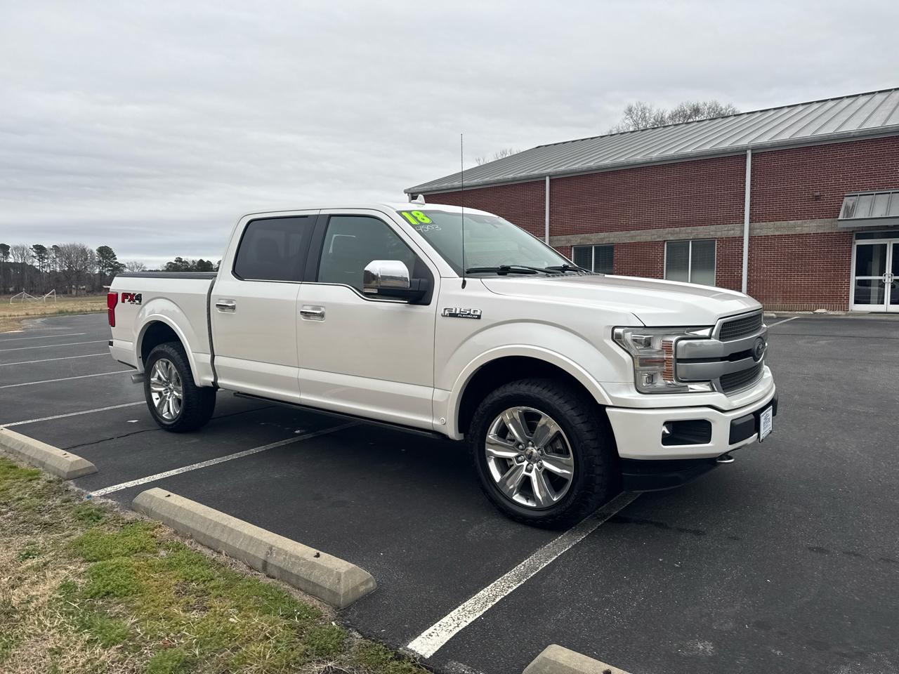 Ford F-150 Platinum SuperCrew 5.5-ft. Bed 4WD 2018