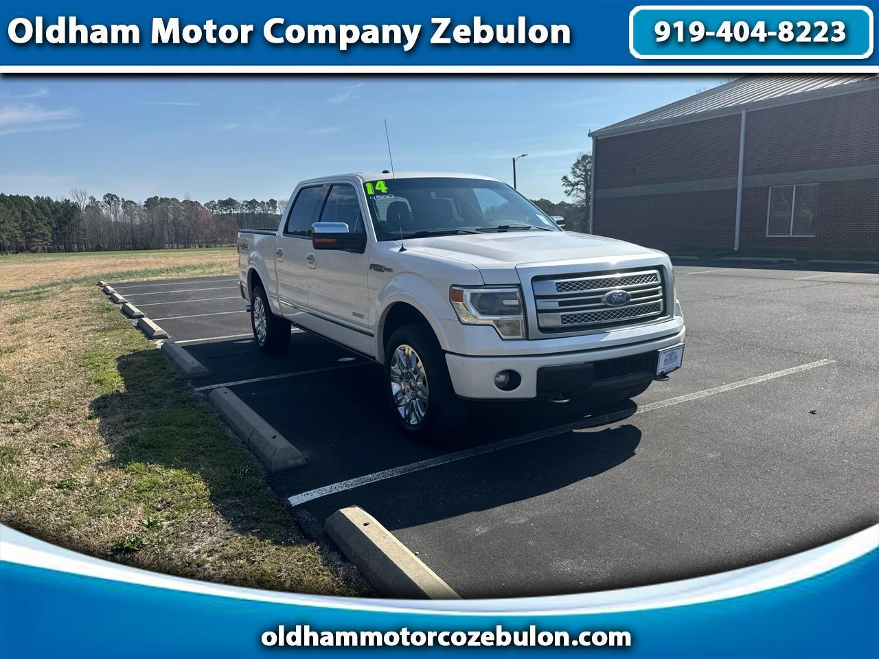 2014 Ford F-150 Platinum SuperCrew 6.5-ft. Bed 4WD