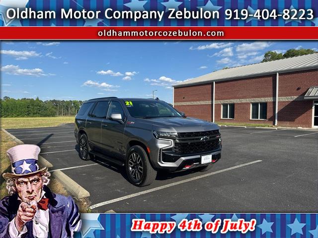 Gray 2021 Chevrolet Tahoe SUV / Crossover Four-Wheel Drive Automatic