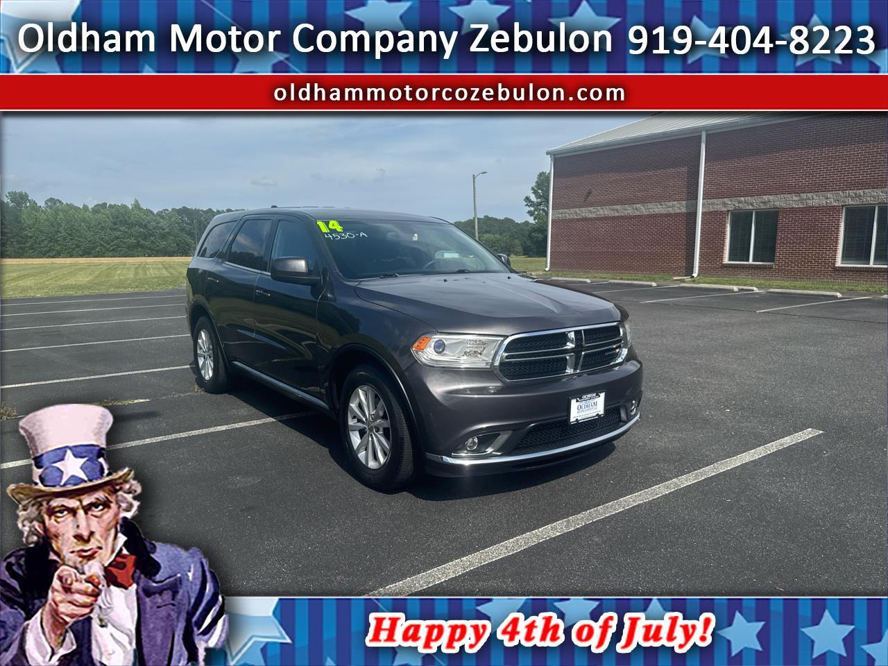 Gray 2014 Dodge Durango SUV / Crossover Rear-Wheel Drive Automatic