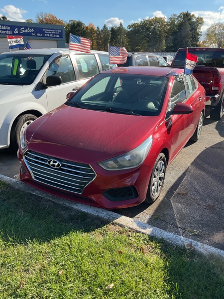 Hyundai Accent SE 4-Door 6A 2019 Hyundai Accent SE 4-Door 6A 2019