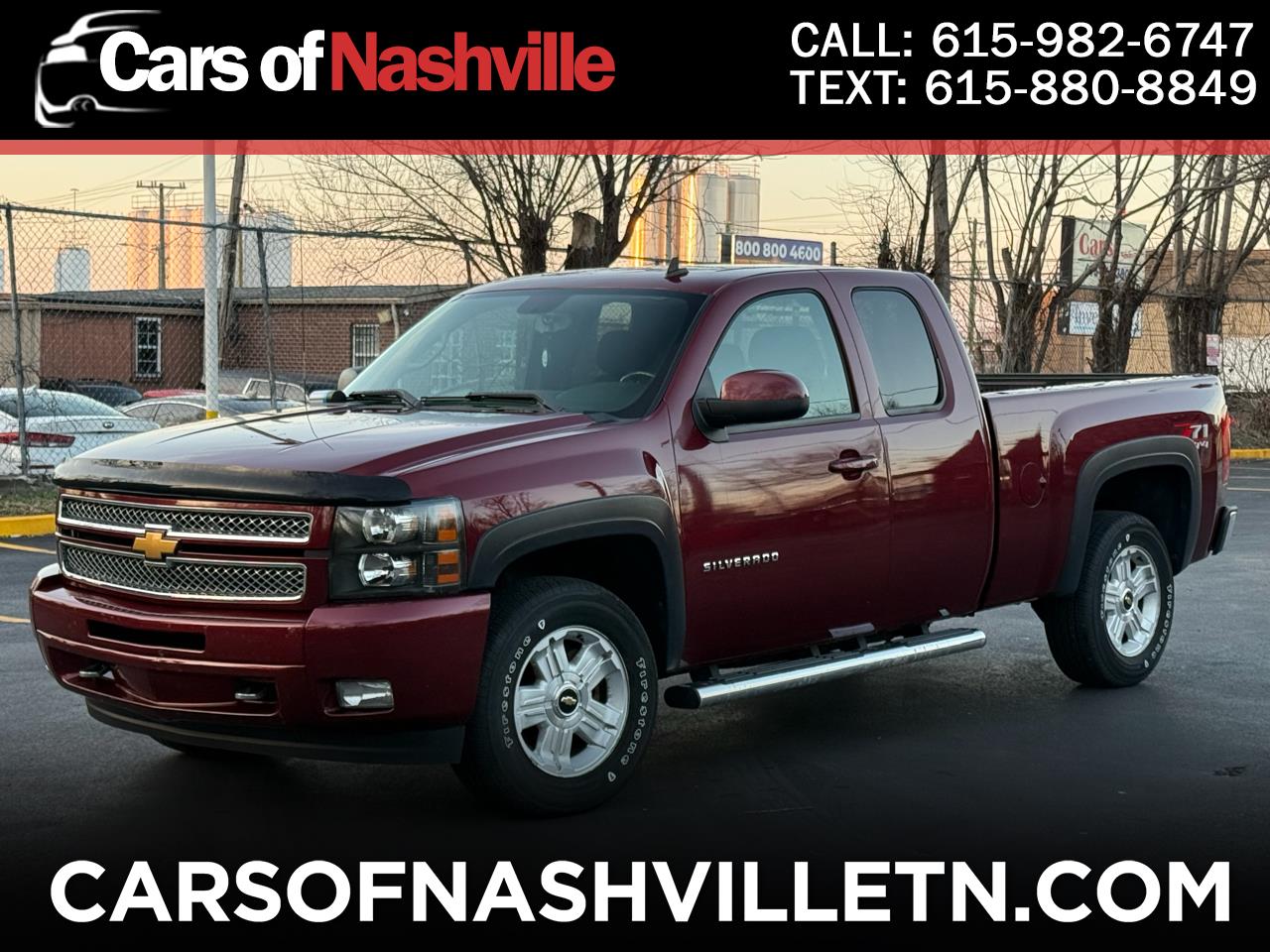 2013 Chevrolet Silverado 1500 Z71 Ext Cab 4WD 4D