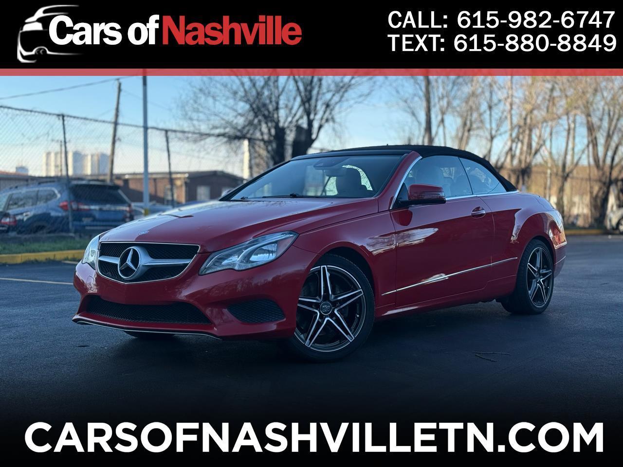 Mercedes-Benz E-Class E350 Cabriolet 2014