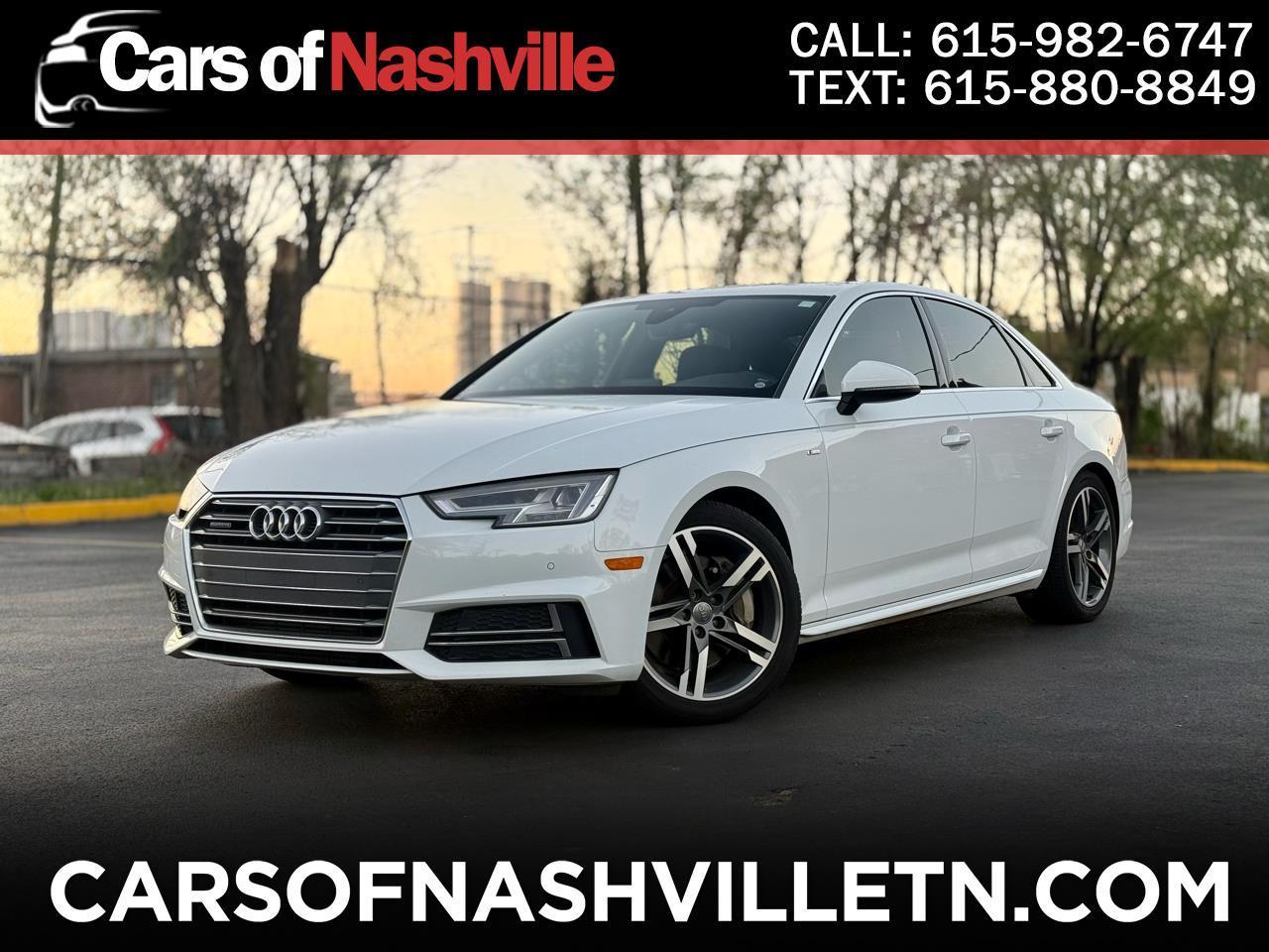 2017 Audi A4 2.0T Premium Plus quattro Sedan