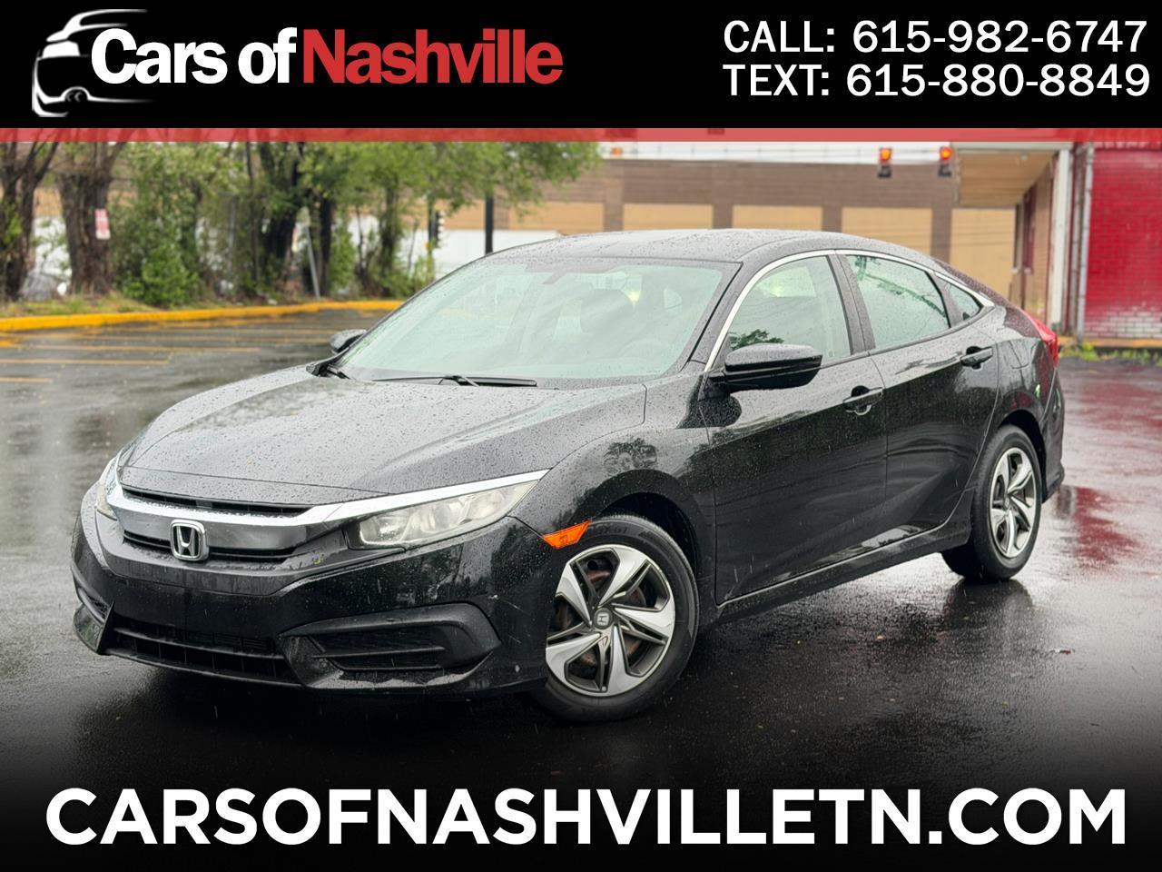 2017 Honda Civic 4dr Sdn LX Auto