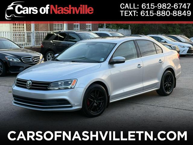 Silver 2015 Volkswagen Jetta SE Sedan Front-Wheel Drive Automatic