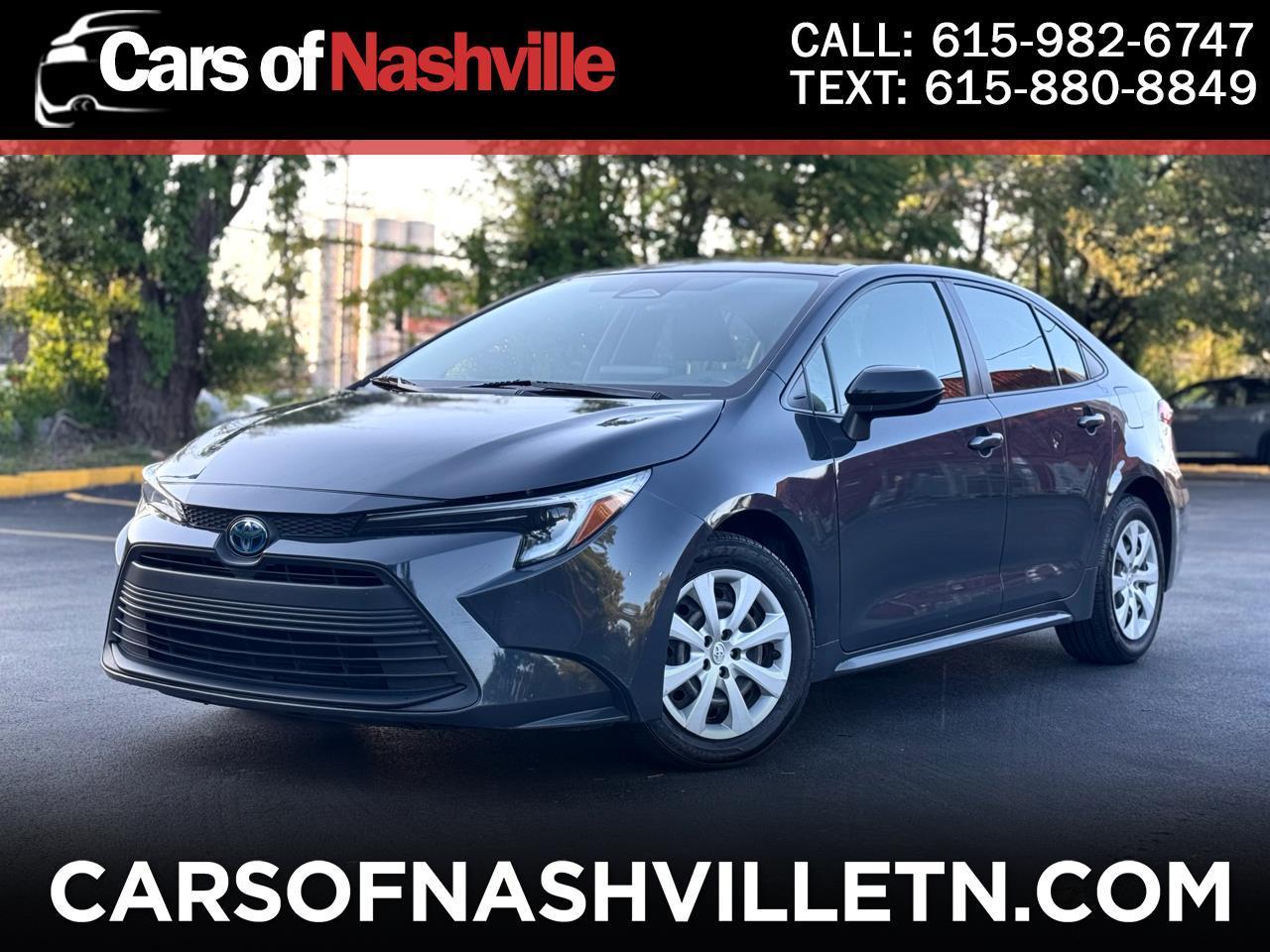 2023 Toyota Corolla Hybrid LE