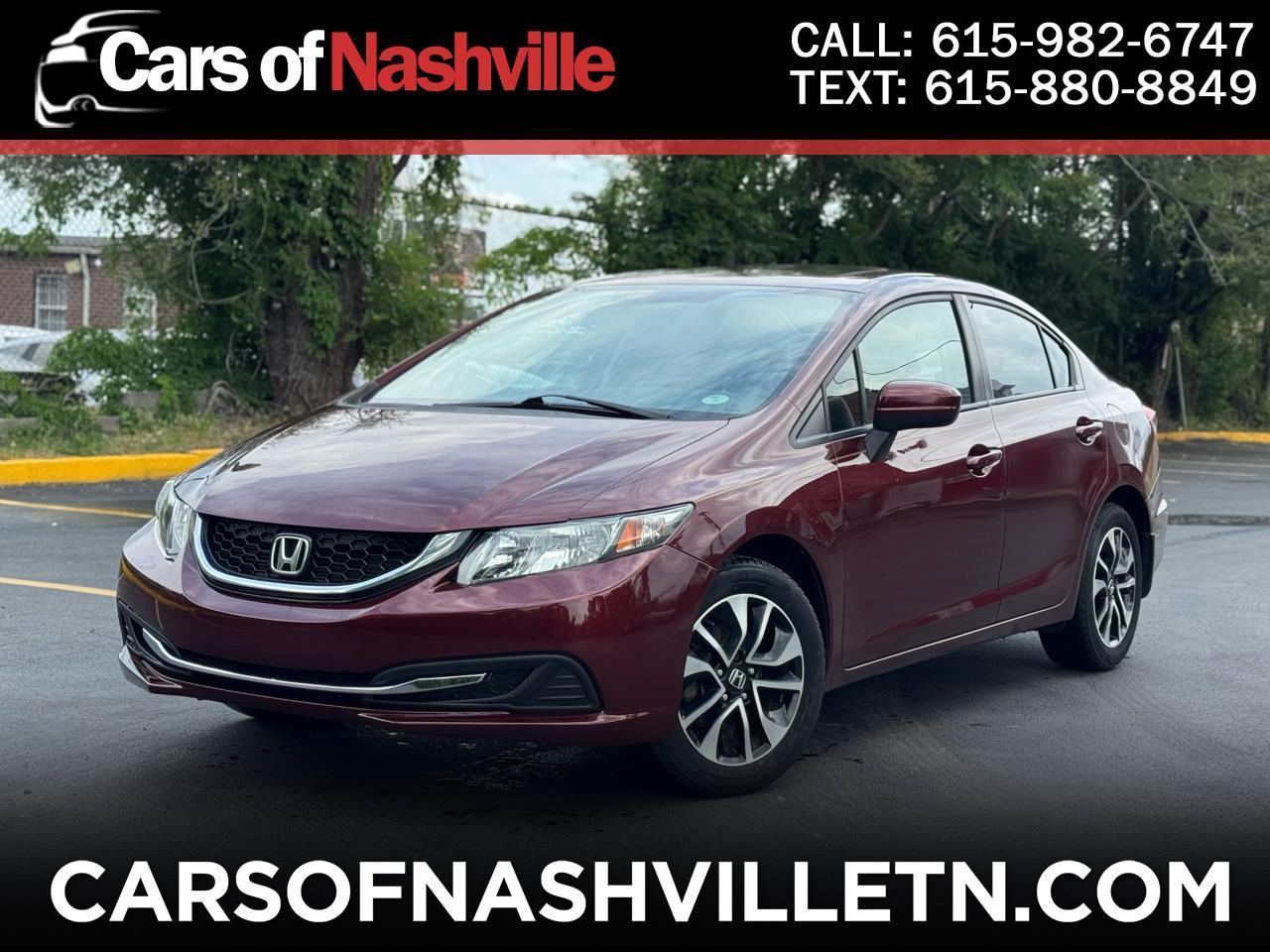 Honda Civic EX Sedan CVT 2015