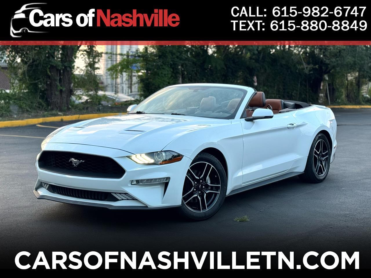 Ford Mustang EcoBoost Premium Convertible 2018