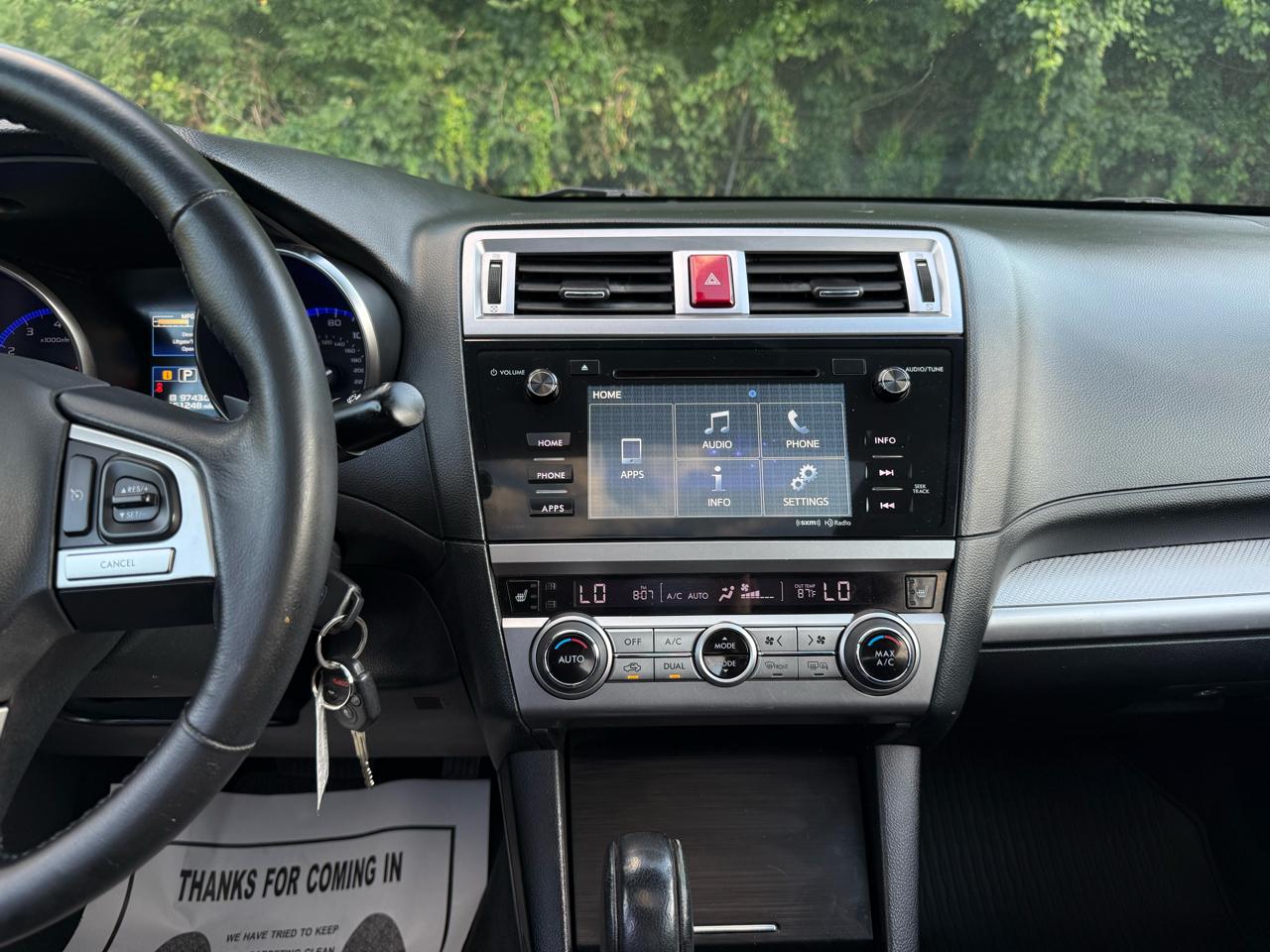 Subaru Legacy 2.5i Premium 2015
