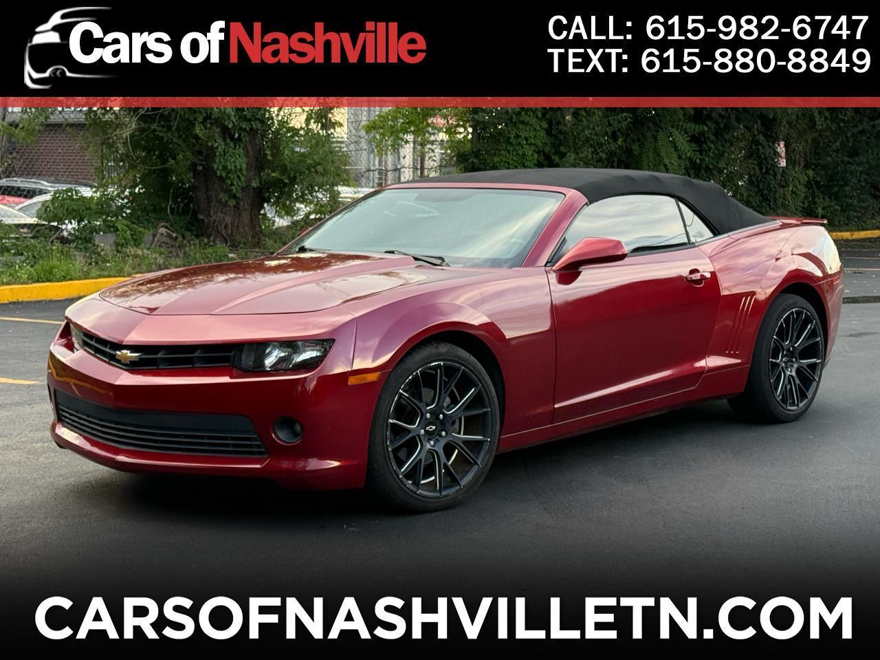 Chevrolet Camaro 1LT Convertible 2015