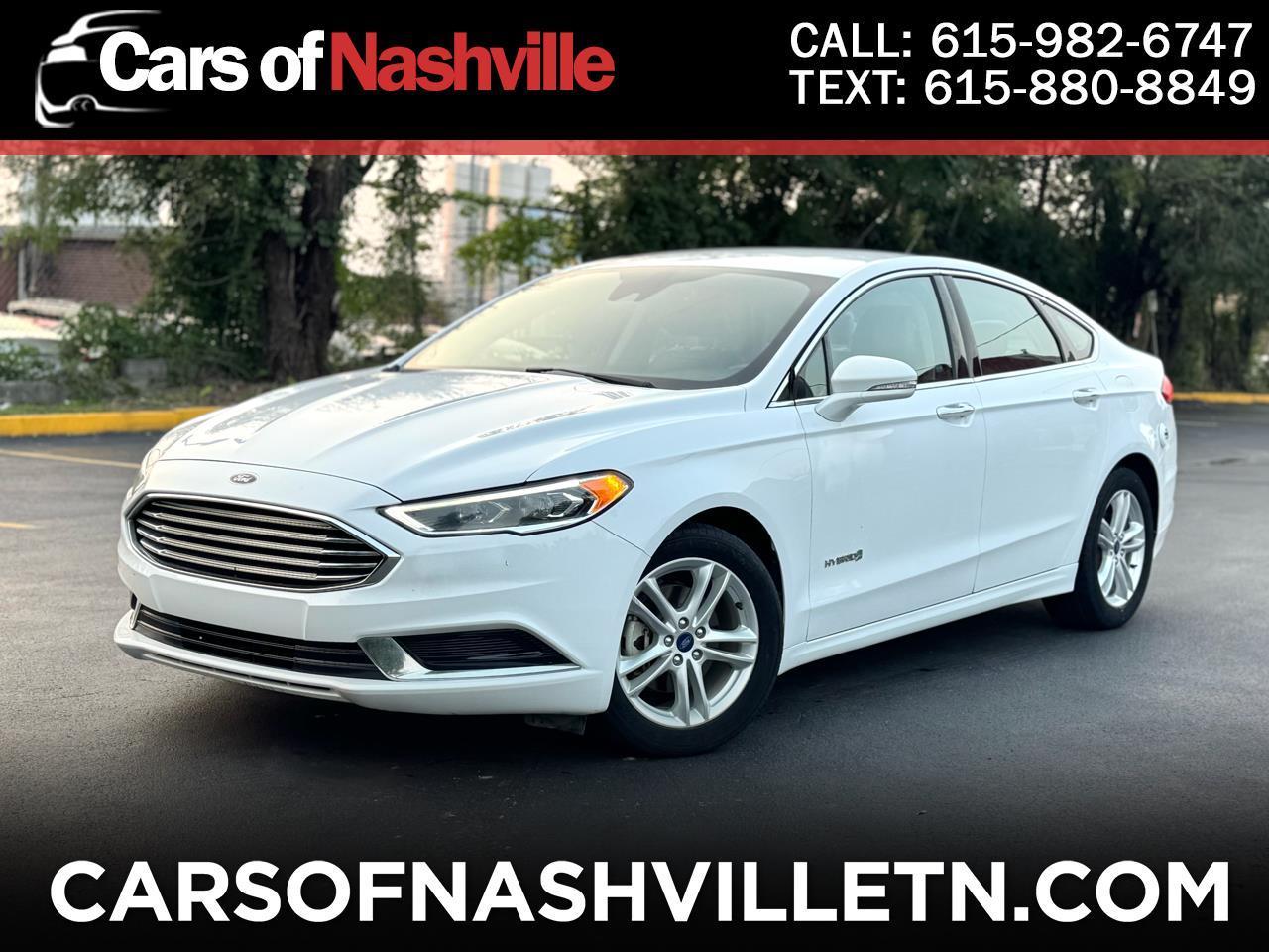 Ford Fusion Hybrid SE 2018