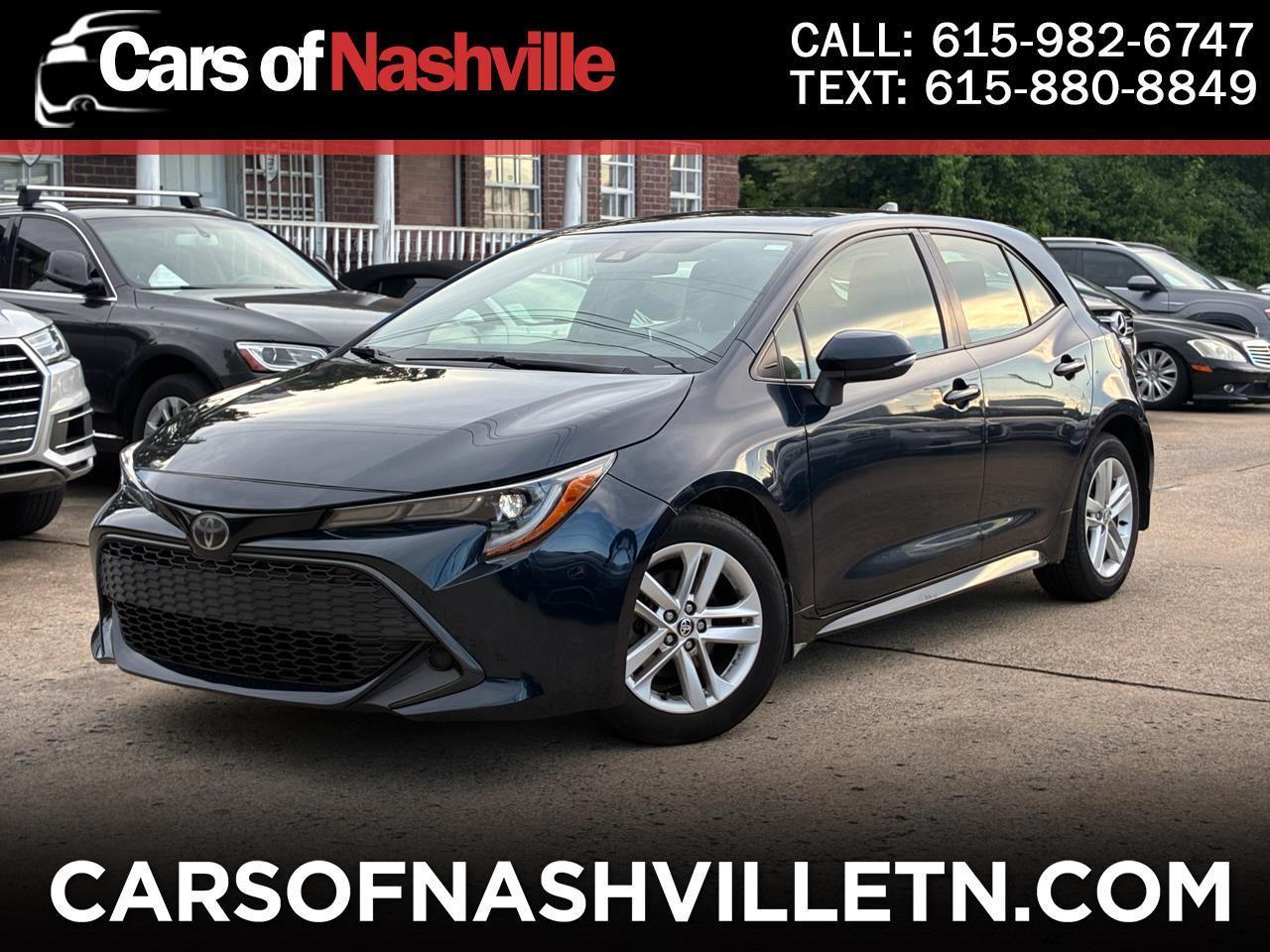 Toyota Corolla SE Hatchback 2019