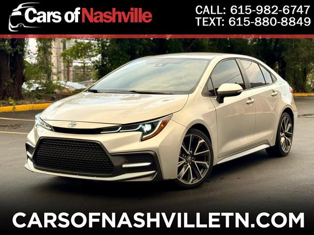Silver 2021 Toyota Corolla Sedan Front-Wheel Drive Automatic