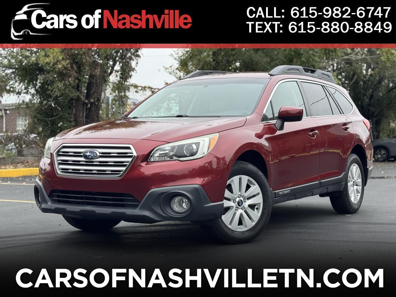 Subaru Outback 2.5i Premium 2015