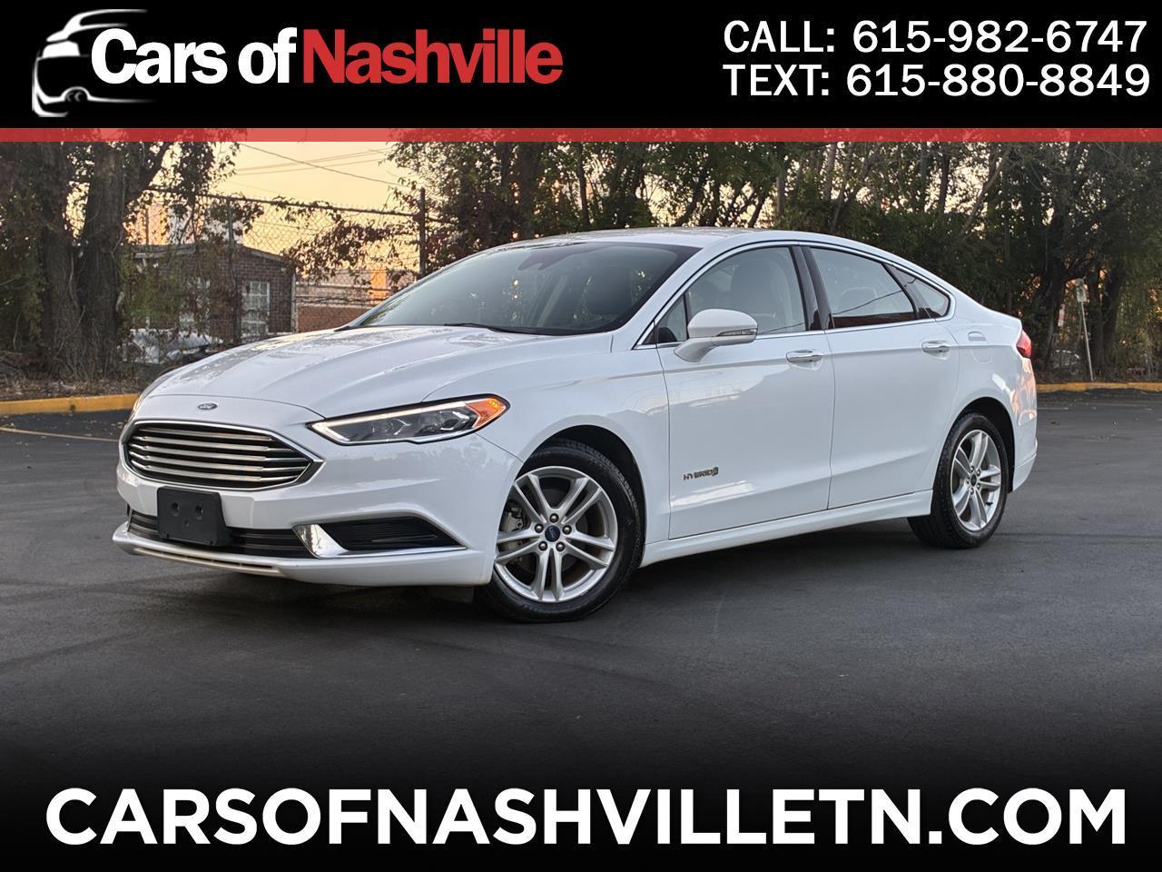 Ford Fusion Hybrid SE 2018