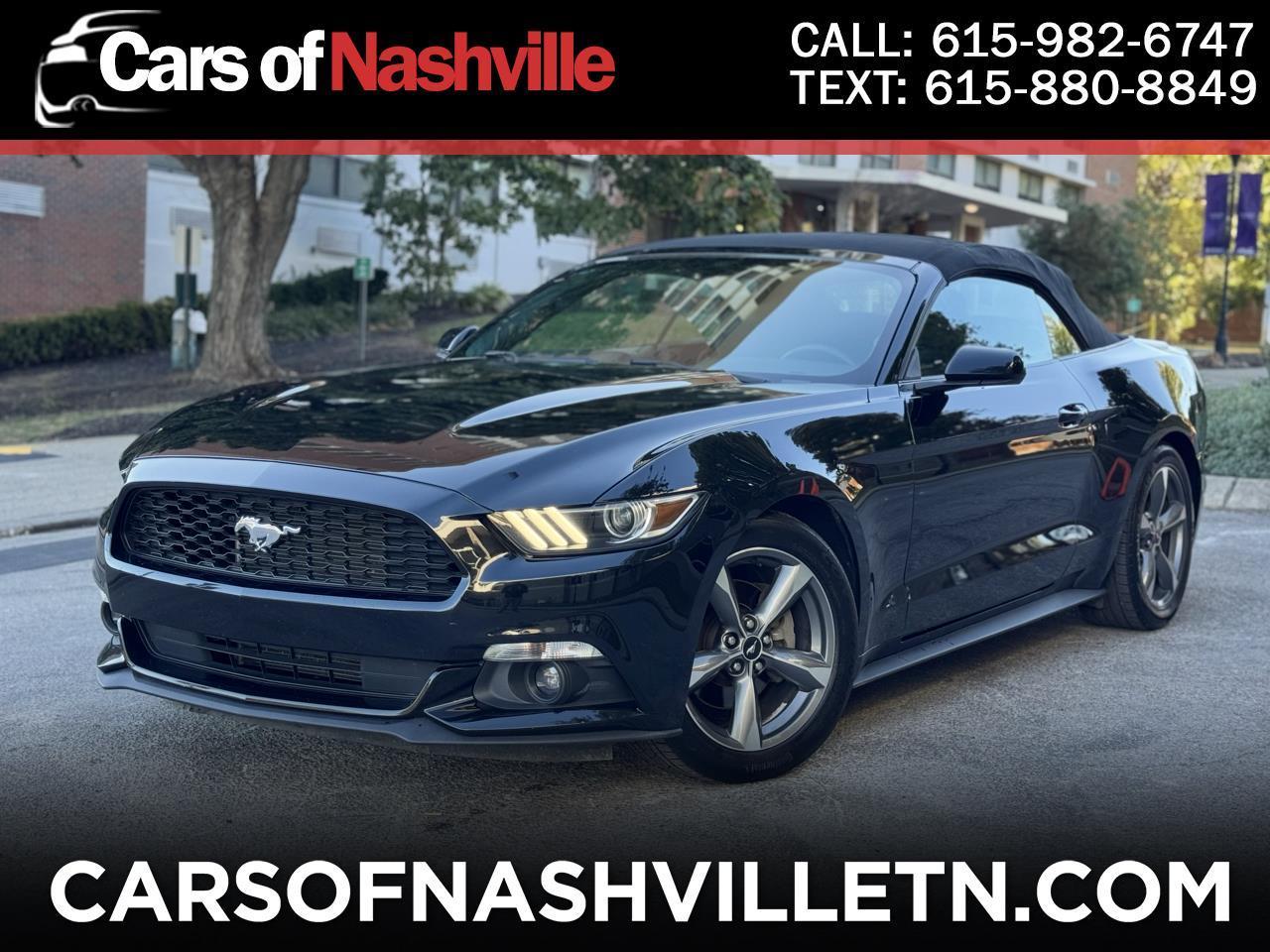 2016 Ford Mustang V6 Convertible