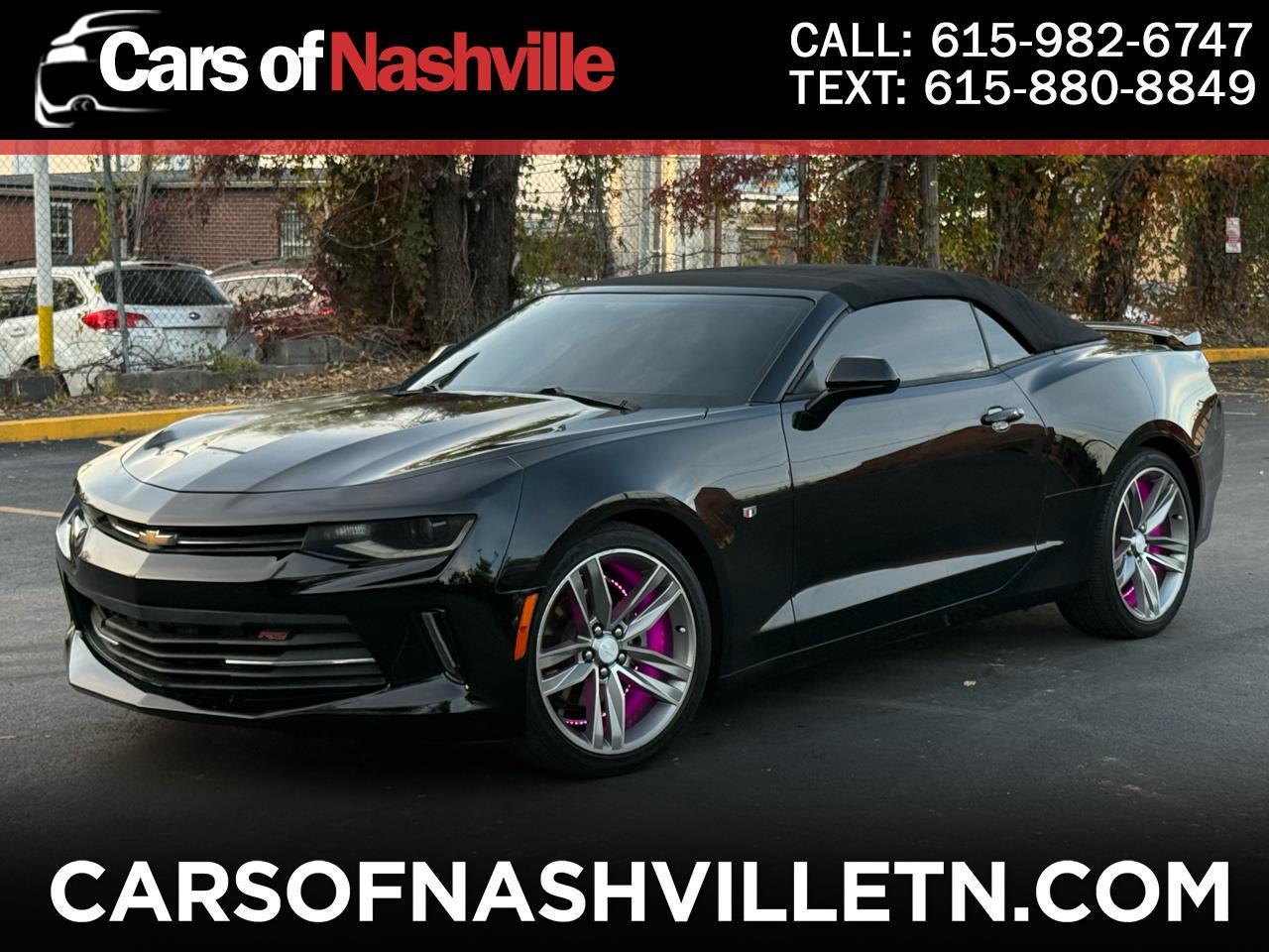 Chevrolet Camaro 1LT Convertible 8A 2018
