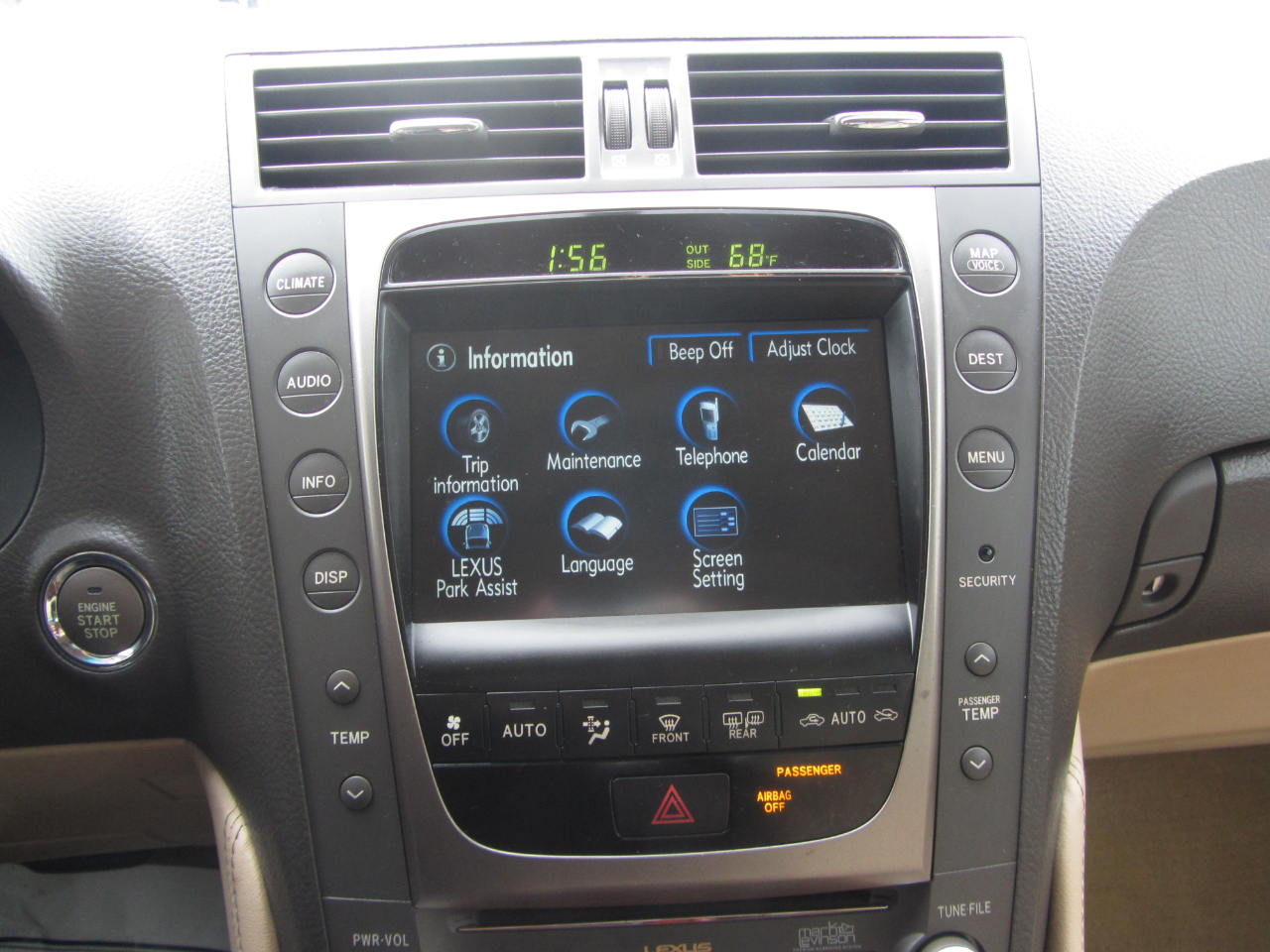 Lexus GS 350 4dr Sdn RWD 2007