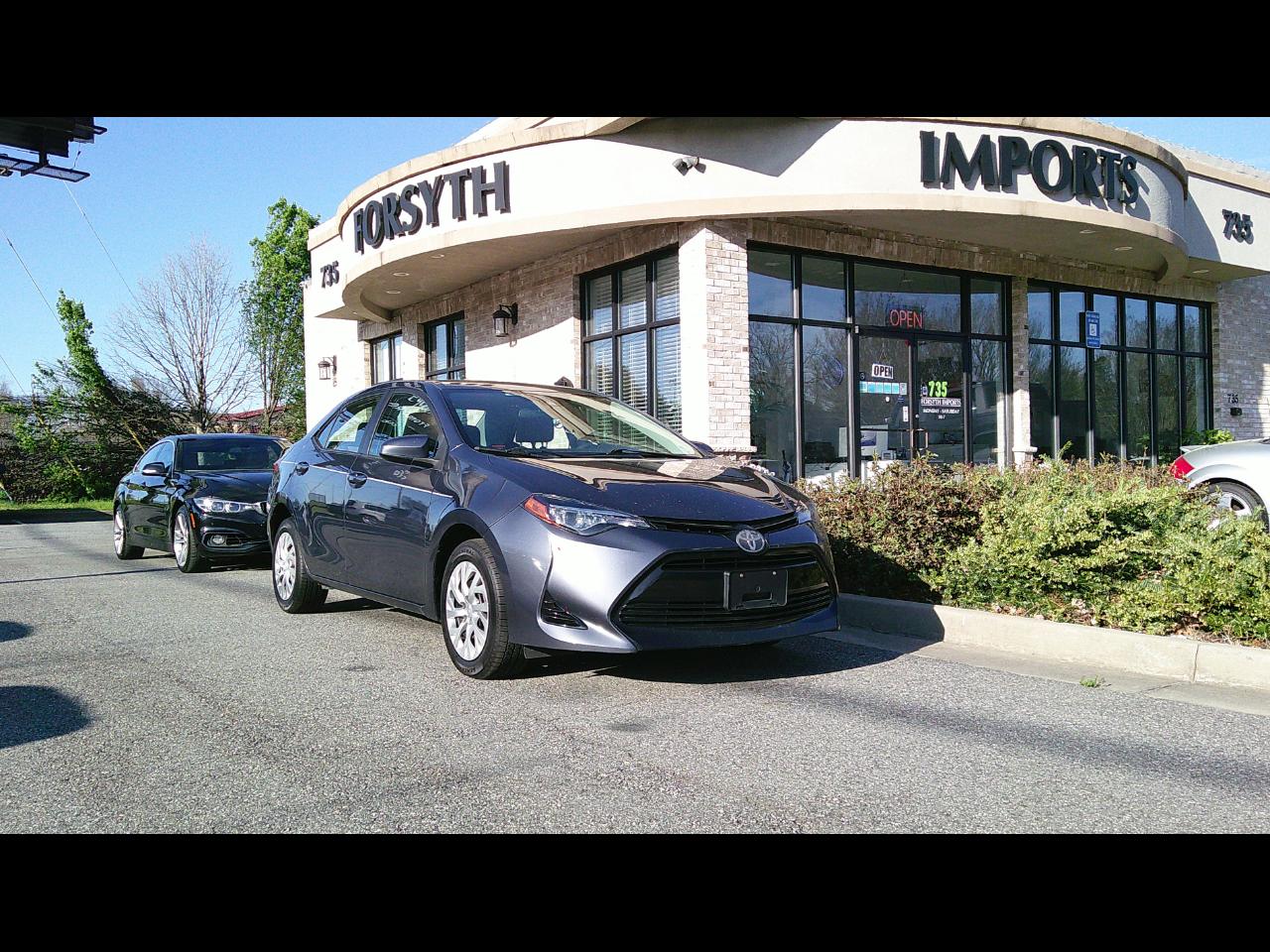 Toyota Corolla XLE CVT (Natl) 2019