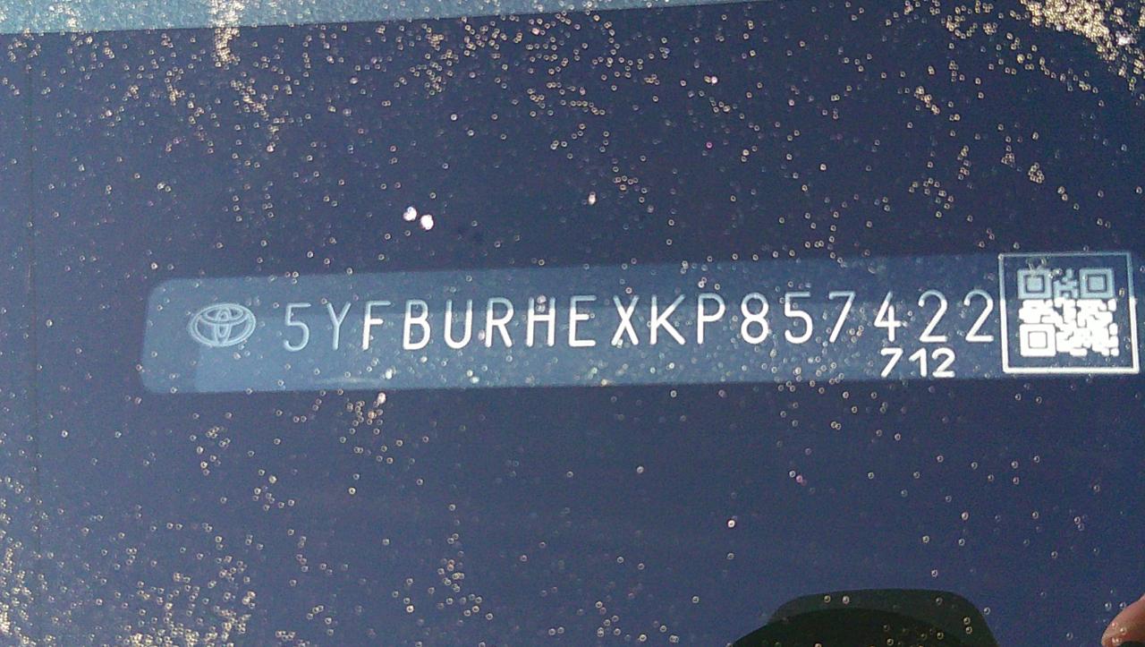 Toyota Corolla XLE CVT (Natl) 2019