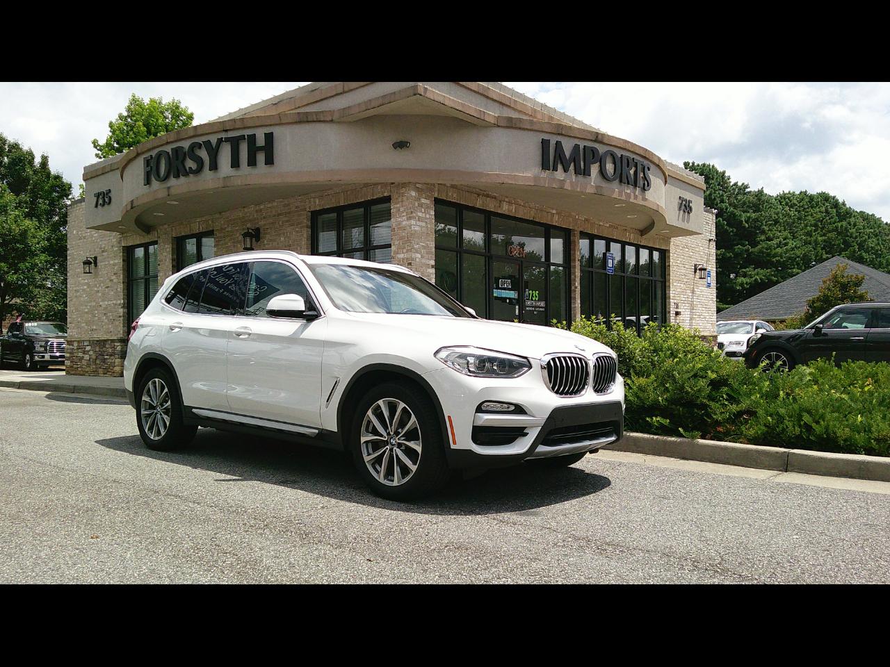 2019 BMW X3 sDrive30i Sports Activity Vehicle