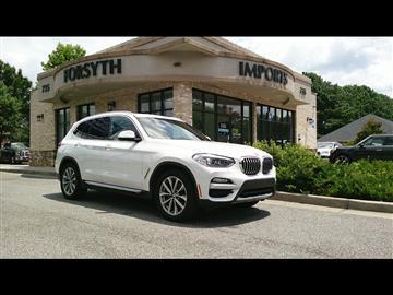 2019 BMW X3 sDrive30i Sports Activity Vehicle