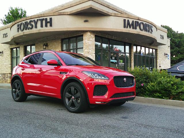 Orange 2020 Jaguar E-PACE SUV / Crossover All-Wheel Drive Automatic