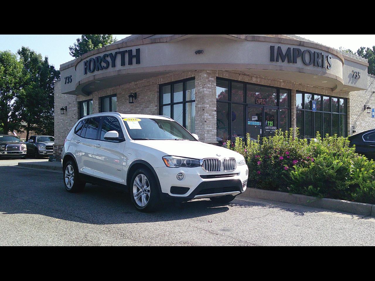 2016 BMW X3 AWD 4dr xDrive35i