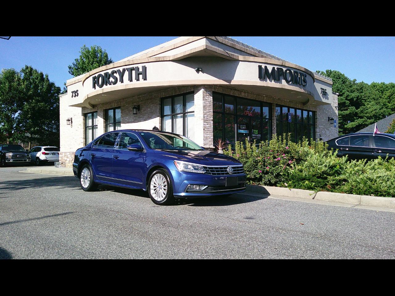 Volkswagen Passat 4dr Sdn 1.8T Auto SE PZEV 2016