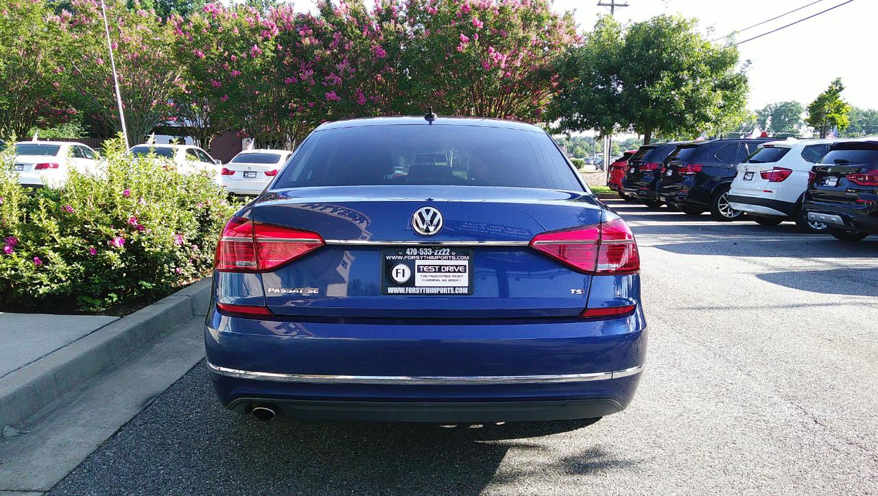 Volkswagen Passat 4dr Sdn 1.8T Auto SE PZEV 2016