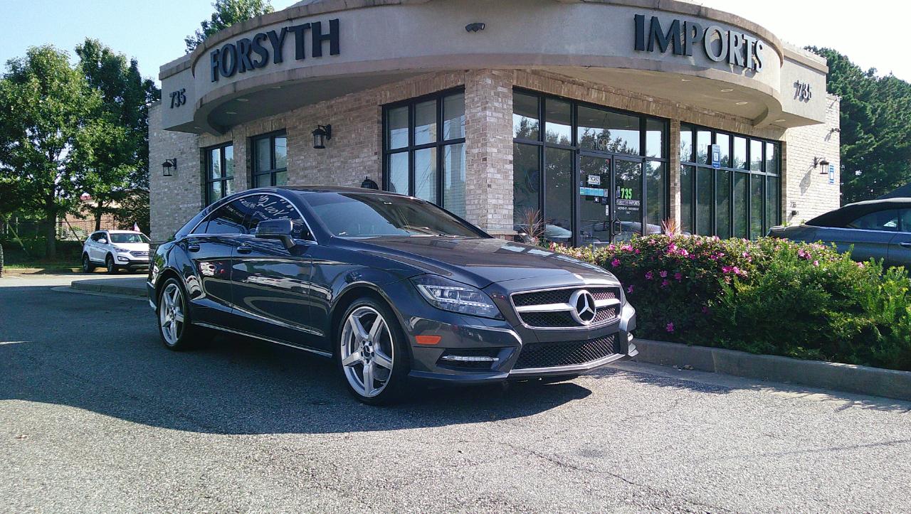 Gray 2014 Mercedes-Benz CLS Sedan Rear-Wheel Drive 7-Speed Automatic