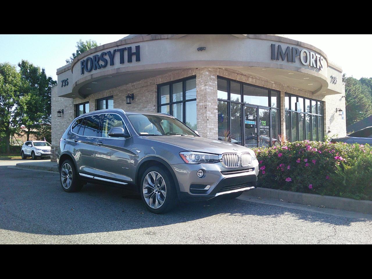 2015 BMW X3 AWD 4dr xDrive35i