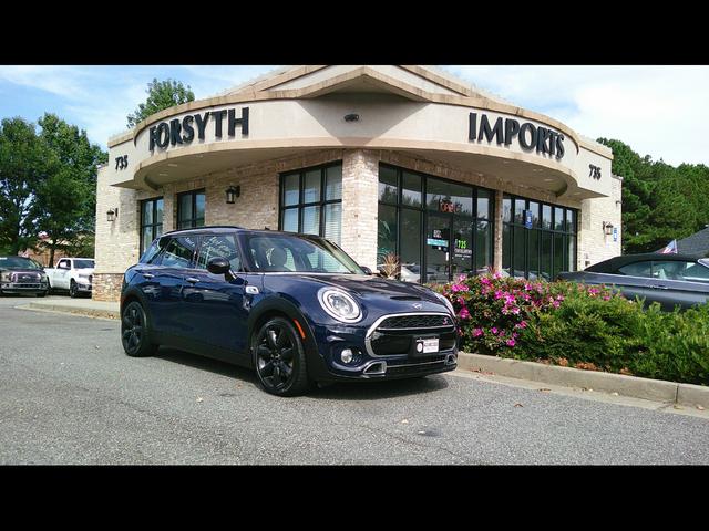Blue 2019 MINI Cooper Clubman Wagon Front-Wheel Drive 8-Speed Automatic