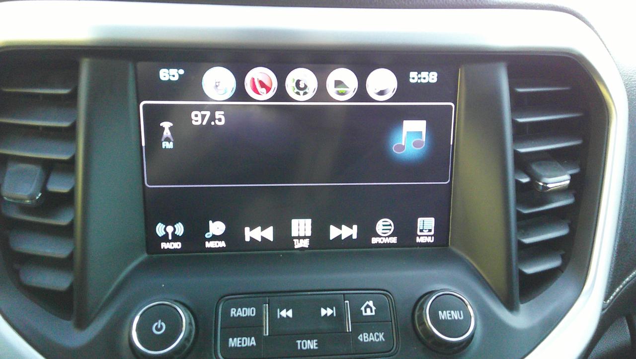 GMC Acadia FWD 4dr SLT w/SLT-1 2017