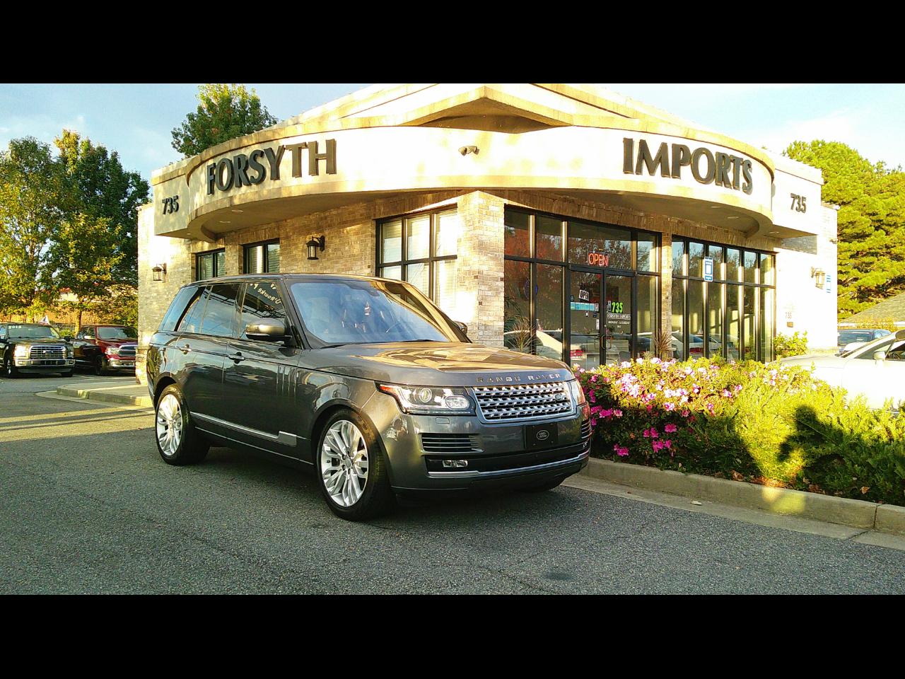 2016 Land Rover Range Rover 4WD 4dr HSE