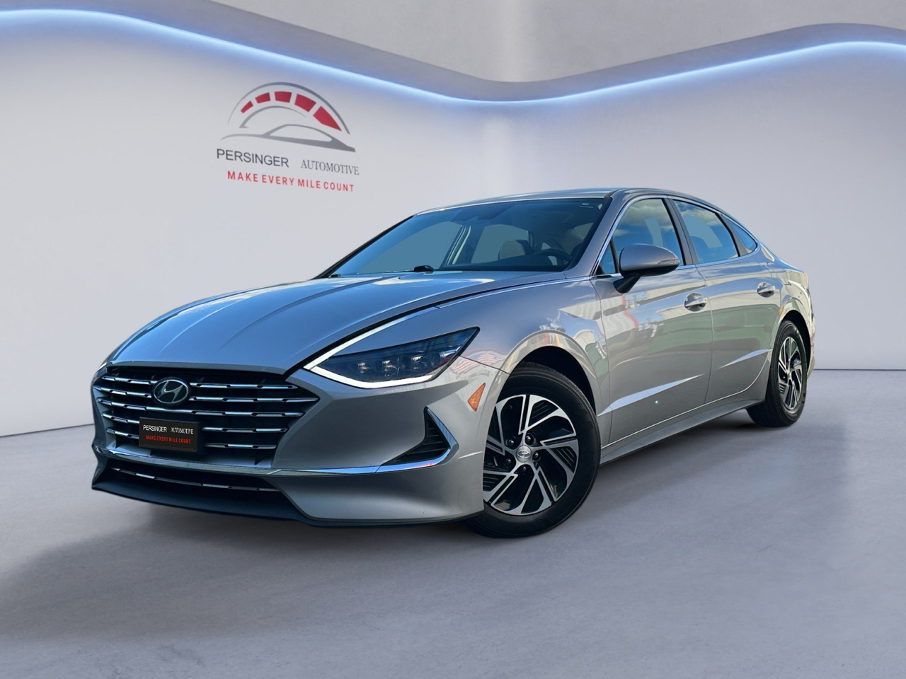 2021 Hyundai Sonata Hybrid Blue