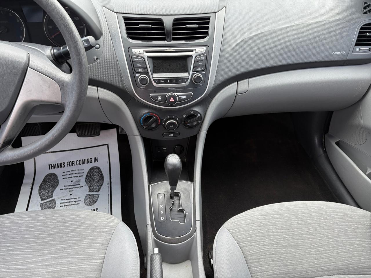 Hyundai Accent SE Sedan Auto 2017