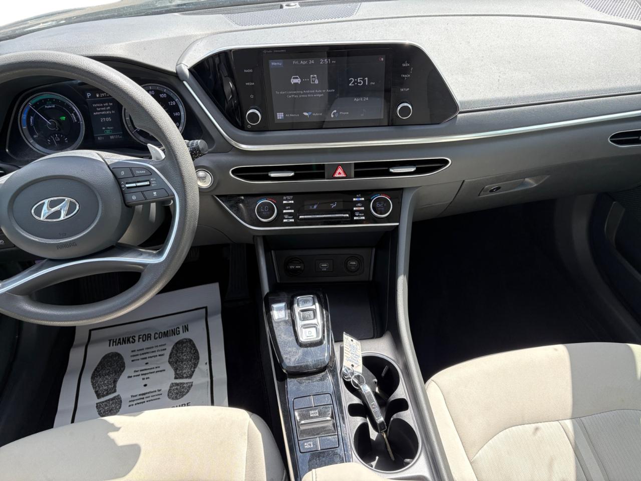 Hyundai Sonata Hybrid Blue 2.0L 2021