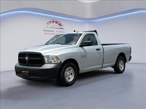 2018 RAM 1500 Tradesman 4x2 Reg Cab 8' Box