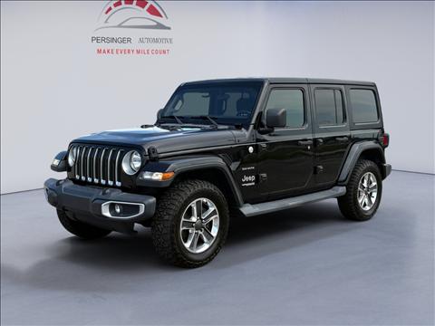 2019 Jeep Wrangler Unlimited Sahara 4x4