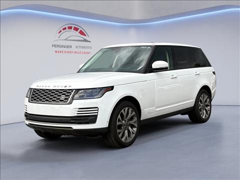 2020 Land Rover Range Rover HSE SWB