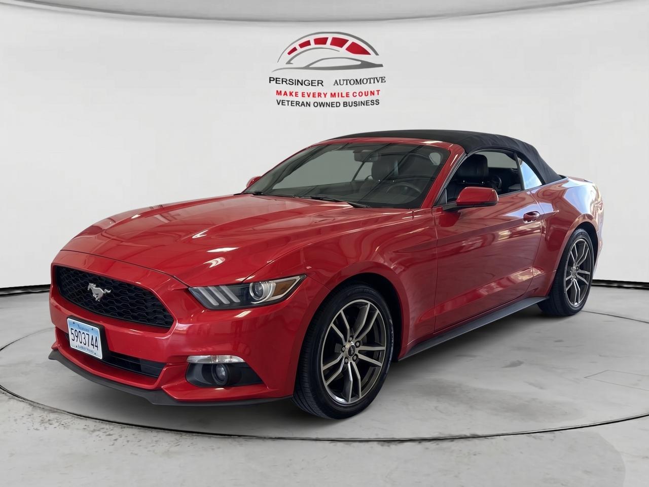 2016 Ford Mustang 2dr Conv EcoBoost Premium