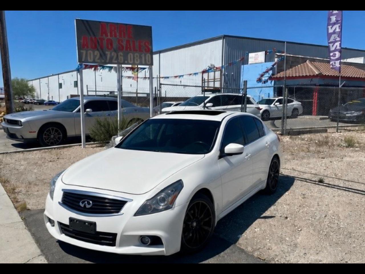 2013 Infiniti G37X 