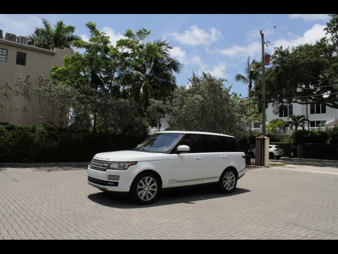 2016 Land Rover Range Rover HSE