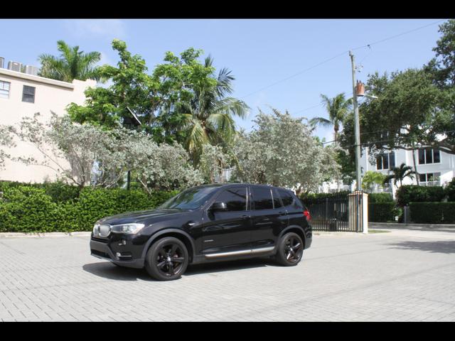Black 2017 BMW X3 SUV / Crossover All-Wheel Drive Automatic