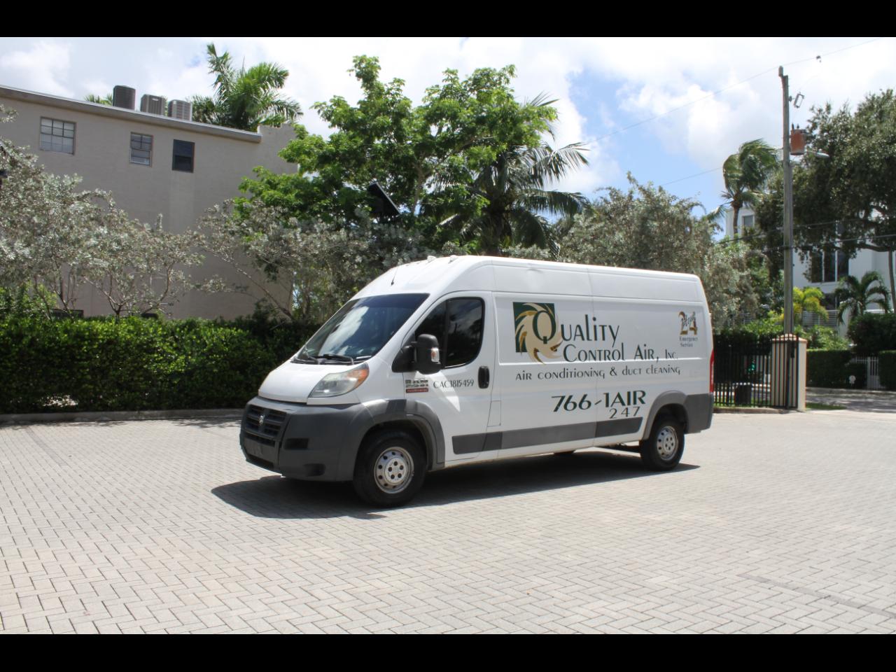 2017 RAM Promaster 2500 High Roof Tradesman 159-in. WB